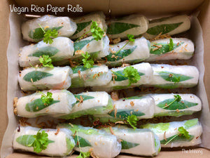 Vegan Tofu Rice Paper Rolls